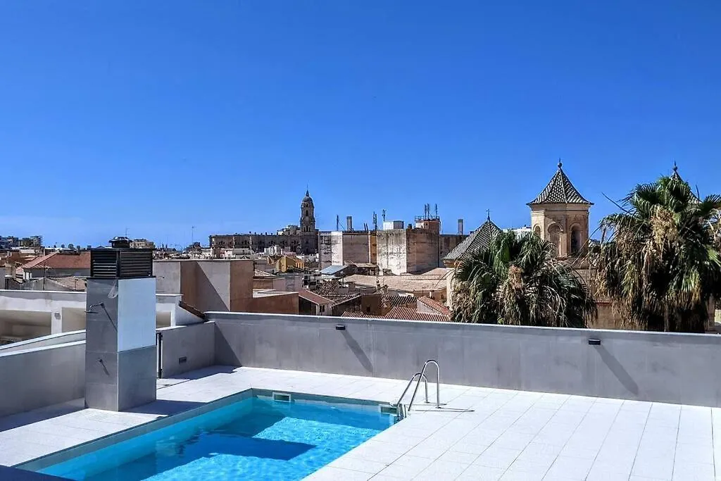 Historical Center Flat With Pool, Tennis & Parking Málaga